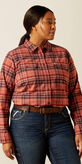 Rebar DuraStretch Flannel Tunic Front Plus